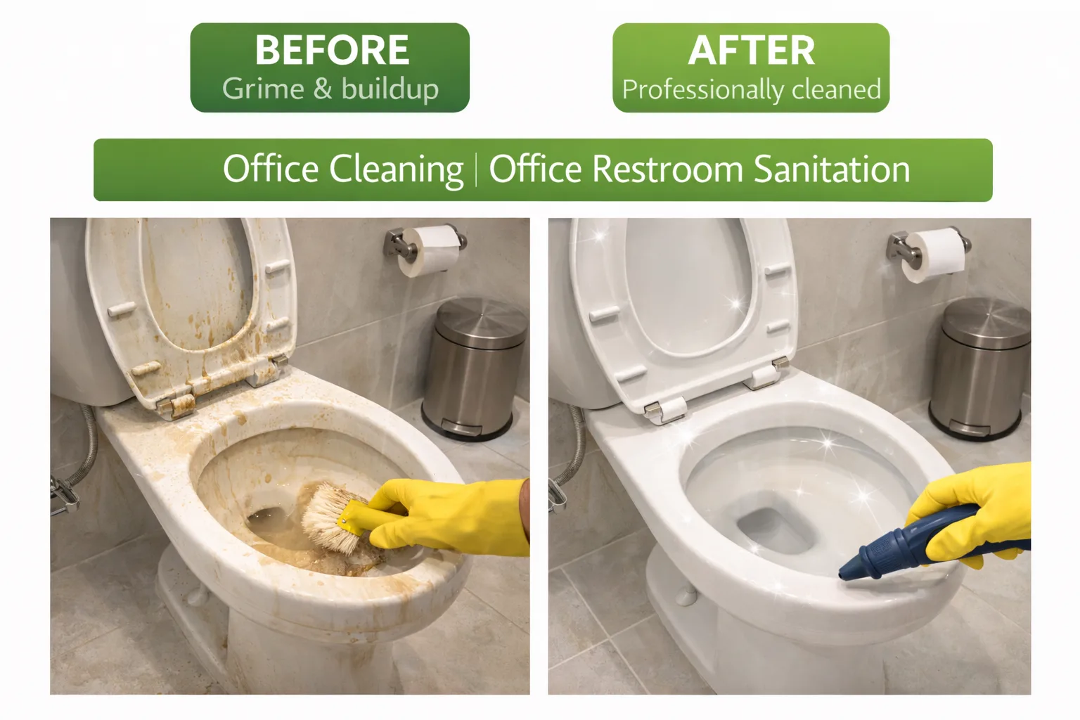 Bathroom Sanitization & Descaling